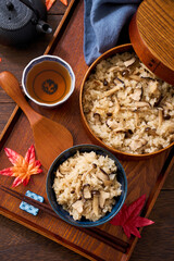 きのこご飯｜しめじ・椎茸・舞茸・えのきの炊き込みご飯