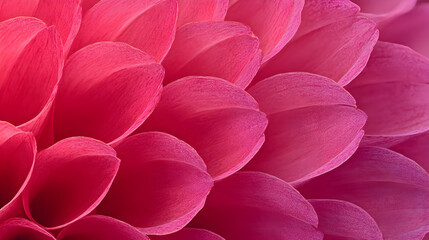 Fototapeta premium A vibrant close-up of pink petal layers showcasing the delicate beauty of nature, perfect for floral enthusiasts and designers.