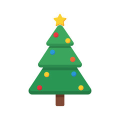 tree of christmast vector