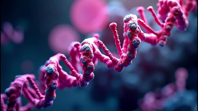 Exploring the Intricate World of DNA - A Visual Journey into the Building Blocks of Life