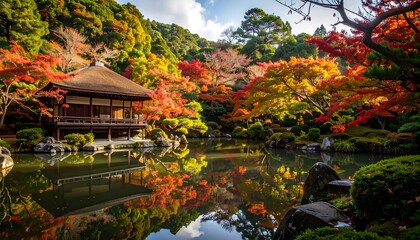 Autumn Japanese garden (1)