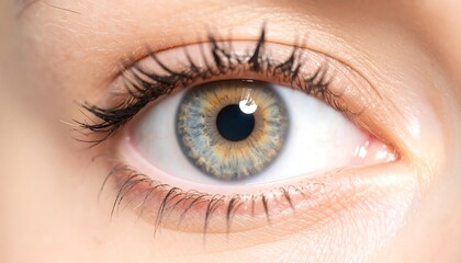 Fototapeta premium Close-up of a light-colored eye (1)