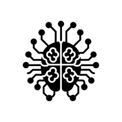 neuromorphic computing icon 