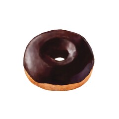 チョコかけドーナツ