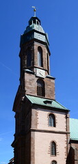 Historical Jacobi Church in the Old Town of Einbeck, Lower Saxony