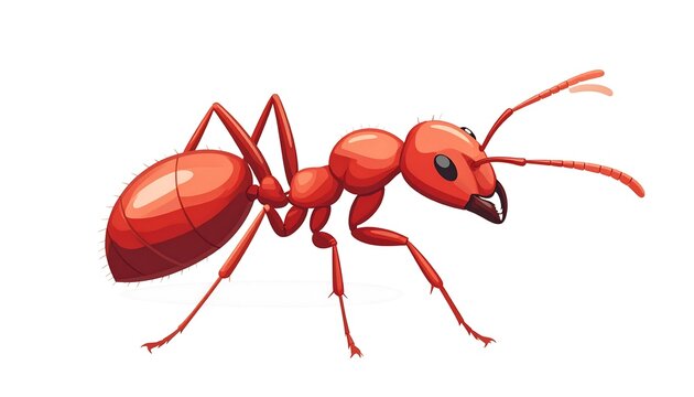Red ant illustration