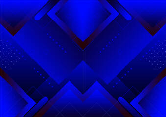 A beautiful abstract color combination with a geometric background. A dynamic composition of shapes. A cool background design for a poster. Vector illustration.