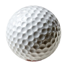 Golf Ball Isolated on Simple Background