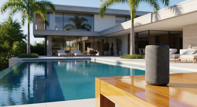 Luxury Outdoor Poolside Speaker.