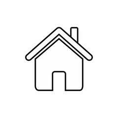 home icon on white background