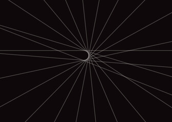 Obraz premium Colorful fractal starburst design with bright glowing light and a cosmic energy explosion