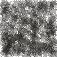 Abstract Black and White Ink Texture Background.