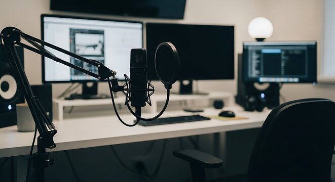 Modern Home Office Setup.