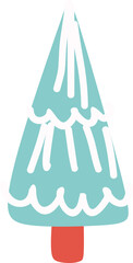 Hand drawn Winter Tree