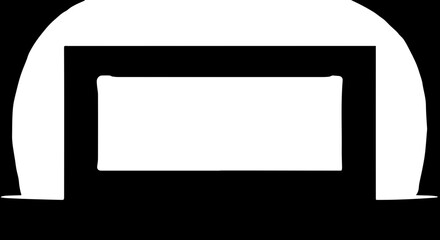 Fototapeta premium Modern laptop display showcasing vibrant technology and digital innovation for business presentations