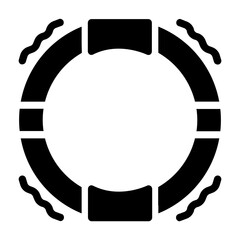 resistance ring Solid icon
