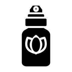 water bottle Solid icon