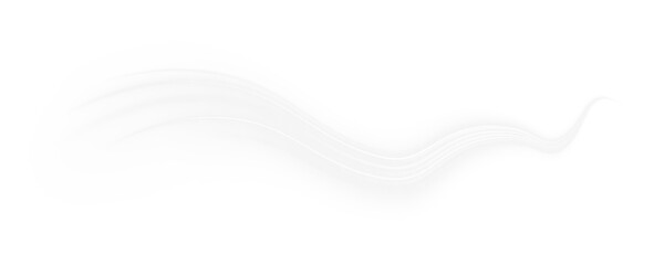 Shimmering curved lines swirl on a transparent background, creating a clean futuristic flow. The...