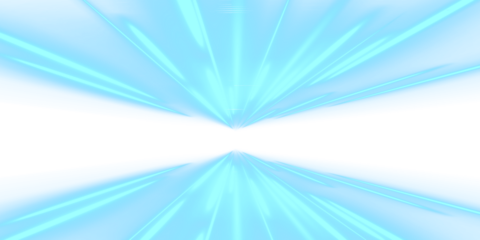 Dynamic neon blue lines twist and curve across a light canvas, symbolizing fast-paced technology and innovation. The glowing trails suggest energy and connectivity. Perfect for startup branding. PNG