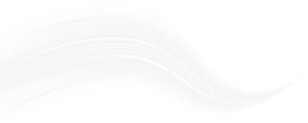 Smooth silver light ribbons flow in elegant curves across a deep navy canvas. Reflections shimmer like liquid metal. A calm, futuristic dynamic. PNG