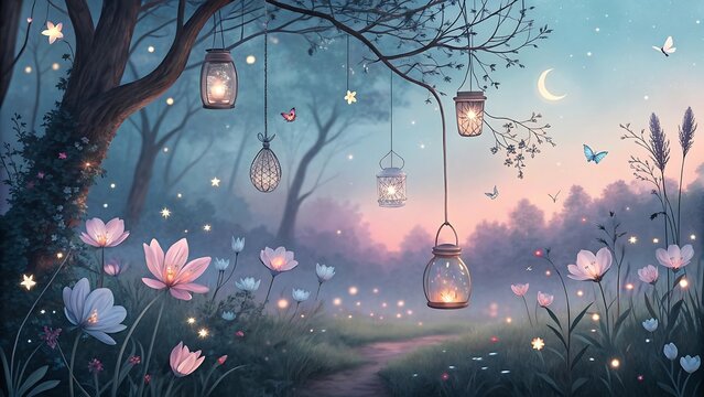 A dark, artistic illustration of rain drops on the window, with light illuminating the winter texture of the grass and blue sky