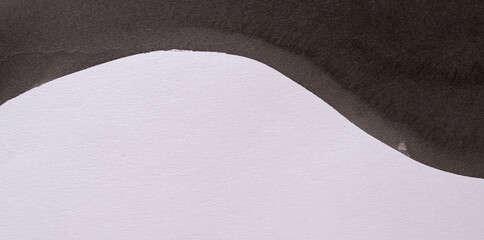 黒色の絵具の模様