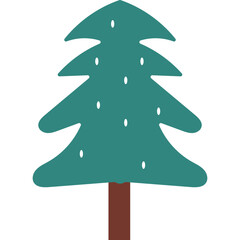 Hand drawn Winter Tree