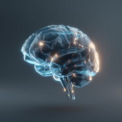 3d rendered illustration of human brain