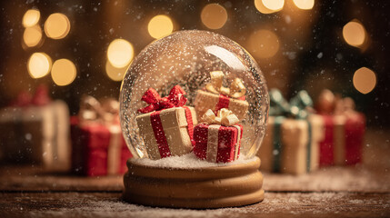 christmas decoration on a table