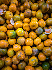 Fresh Oranges Citrus Fruit Pile
