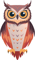 Fototapeta premium フクロウ ミミズク