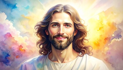 Holy Portrait of Jesus Christ