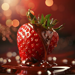 strawberry and chocolate