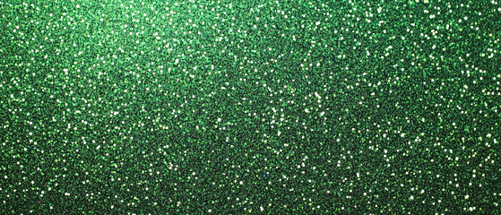 Green color shimmer background 