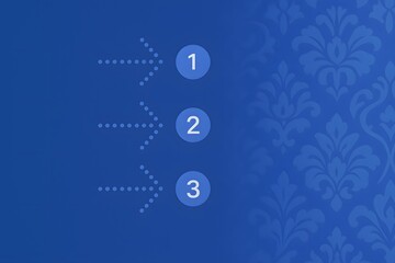 Naklejka premium Infographic Background Design with Abstract Elements and Layout Space for Graphic Resources