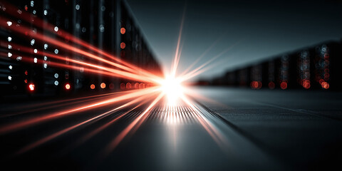 High-Speed Data Transfer  A Visual Representation of Network Velocity