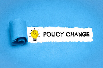 Policy change	
