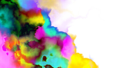 colorful smoke cloud fog dust isolated on transparent background. Colorful smoke smog misty fog steam explosion special effect. Smoke texture