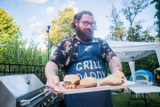 Backyard Survivor Party in the "Burbs"