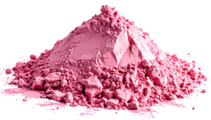 Pile of pink powder (1)