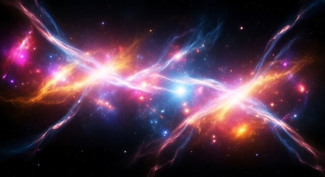 Cosmic Energy Burst. - Powered by Adobe