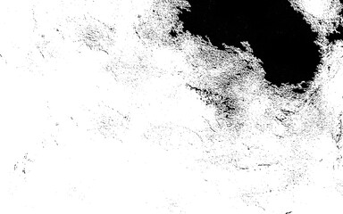 Grunge background of black and white. Abstract monochrome texture. 