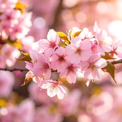 Obraz premium Spring blossoms in soft focus