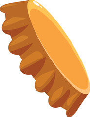 Metal bottle cap, essential for preserving fizz in beverages, viewed from a unique angle