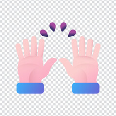 Praying Hands Faith Icon