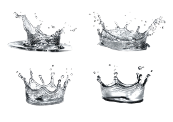 Water Splash Crown Images