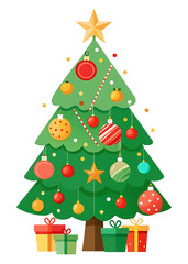 Christmas Tree With Transparent Background