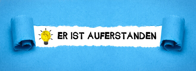 Er ist auferstanden	
