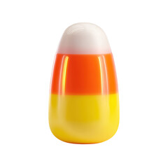 Halloween Candy Corn with Sweet Treat, and Festive Food.