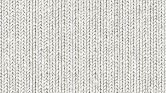 Cozy knitted fabric pattern